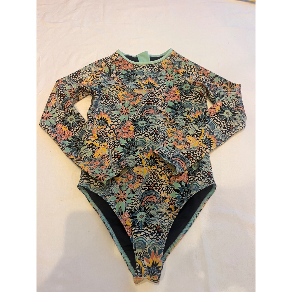 Girls Roxy long sleeve swimsuit size 7